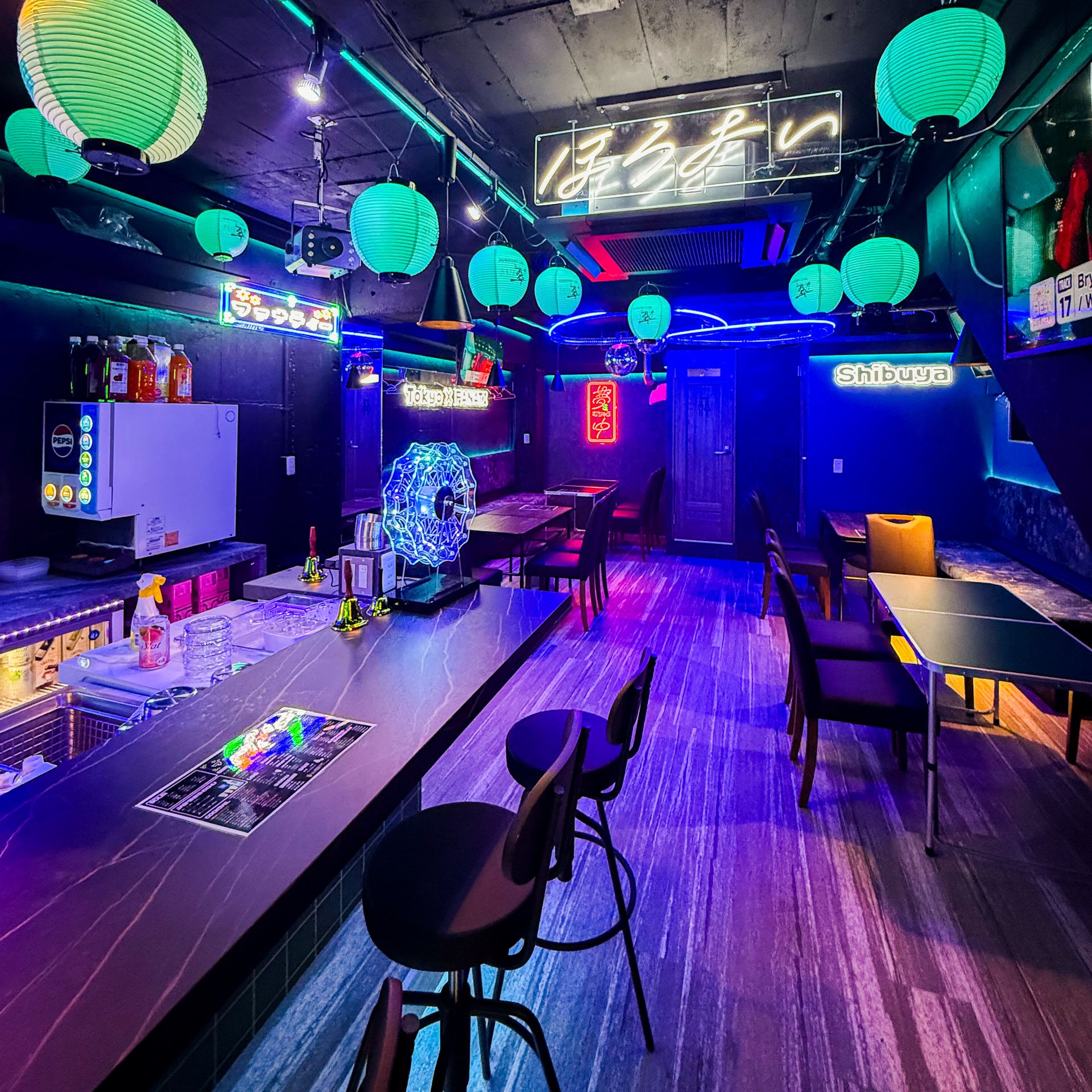 渋谷道玄坂店の店内